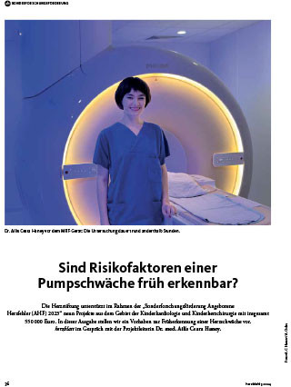 Titelbild des Artikels: Risikofaktoren einer Pumpschwäche