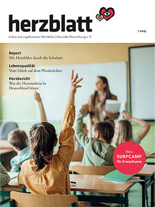 Titelbild der herzblatt Ausgabe (1/2025)