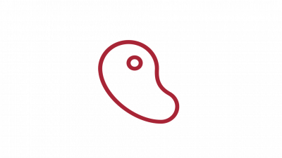 Illustration von einem Steak