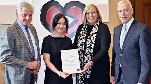 Preisvergabe Wissenschaftspreis Frauenherzen