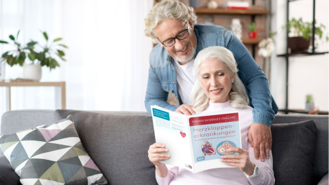 Herzklappenbroschuere Collage