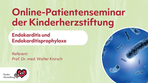 Startseite des Online-Seminars Endokarditis und Endokarditisprophylaxe