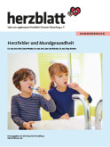 Titelbild des Sonderdrucks Herzfehler und Mundgesundheit