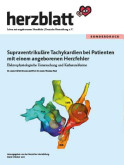 Titelbild des Sonderdrucks Supraventrikuläre Tachykardien