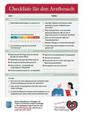 Titelbild der Checkliste für den Arztbesuch